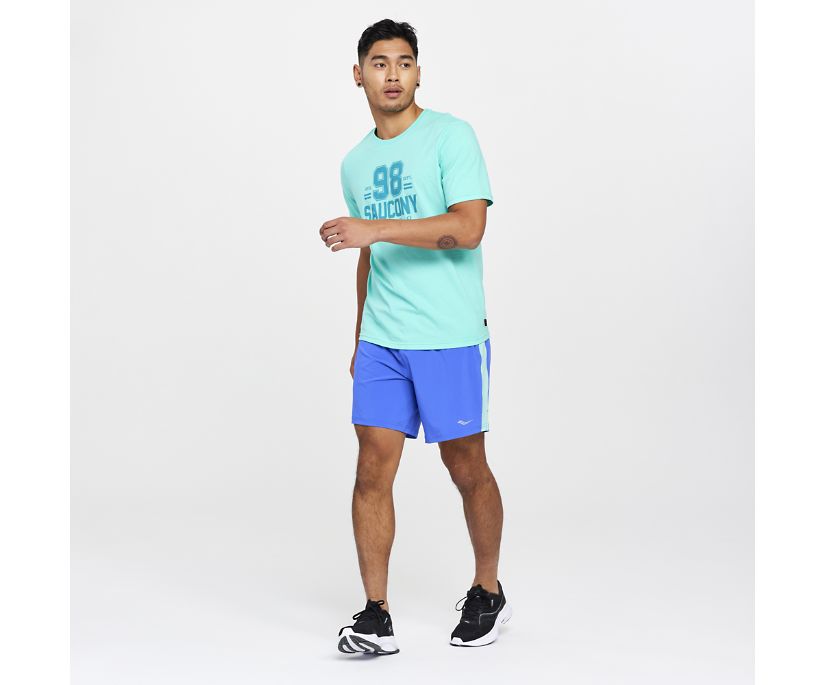 Saucony Rested T-Shirt Muške Tops Menta | QNWJLVB6