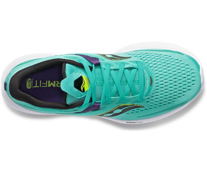 Saucony Ride 15 Ženske Tenisiće Menta Ljubičaste | ZJ8EDFG7