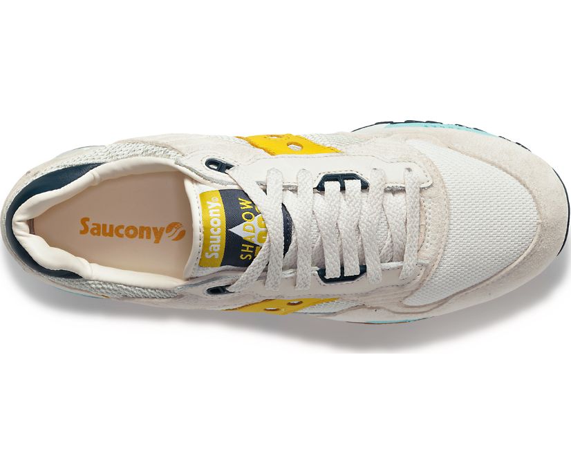 Saucony Shadow 5000 Premium Muške Cipele Bijele Žute | 6I67A5BL