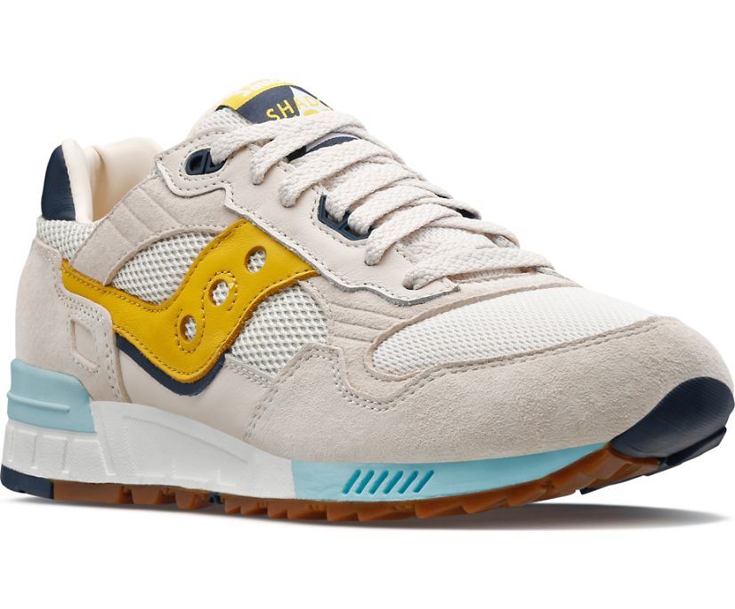 Saucony Shadow 5000 Premium Muške Cipele Bijele Žute | 6I67A5BL