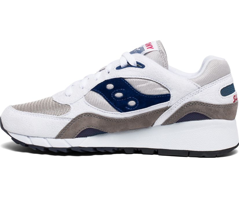 Saucony Shadow 6000 Muške Cipele Bijele Sive Tamnoplave | TKIBOINZ