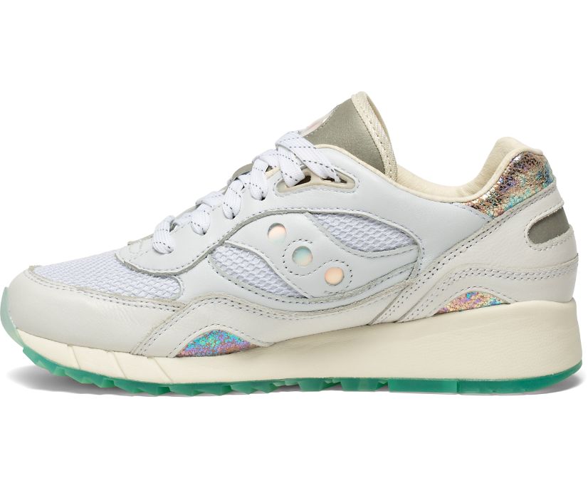 Saucony Shadow 6000 Pearl Muške Cipele Bijele Zlatne | 875KS4WP