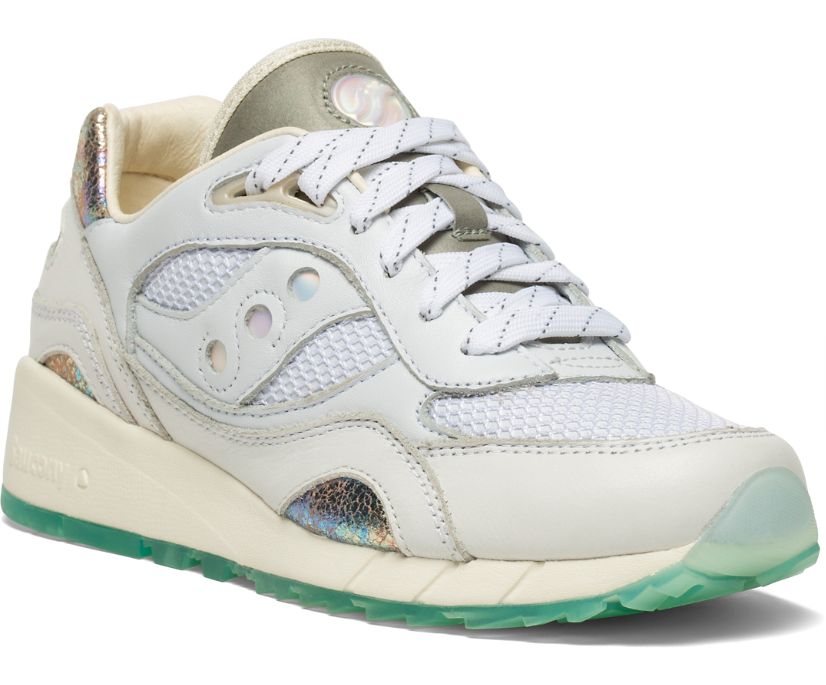 Saucony Shadow 6000 Pearl Ženske Cipele Bijele Zlatne | HNDMWYLK