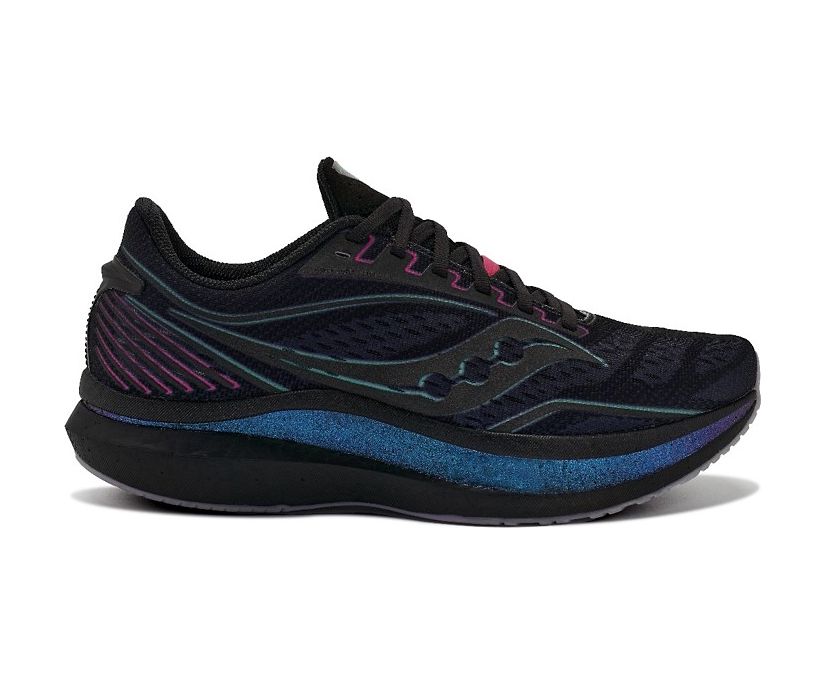 Saucony Shanghai Endorphin Speed Ženske Tenisiće Crne Ljubičaste | U7SXF1PN