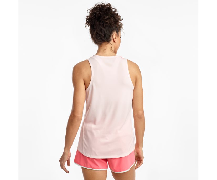 Saucony Stopwatch Singlet Ženske Tops Roze | TE20Q84H