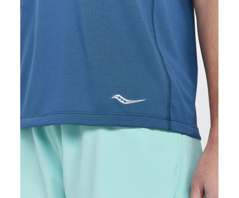 Saucony Stopwatch Singlet Ženske Tops Tamnoplave | YPDQ0DNI