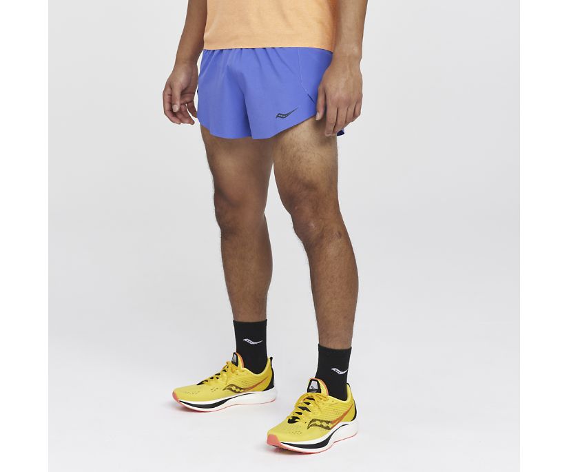 Saucony Time Trial 3\' Short Muške Hlače Plave | CHX68B3S