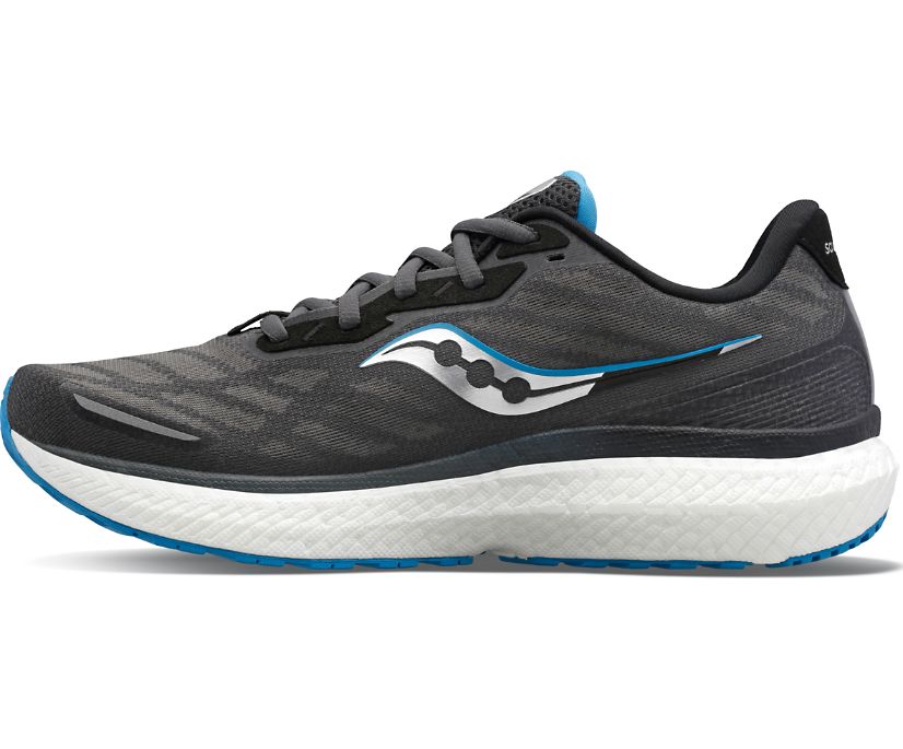 Saucony Triumph 19 Muške Cipele Za Hodanje Tamno Sive Plave | 7AAWLIWQ