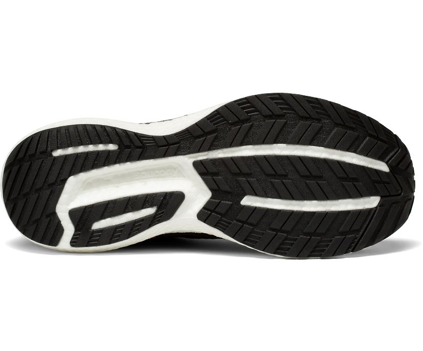 Saucony Triumph 19 Muške Cipele Za Hodanje Crne Bijele | C12V93S9