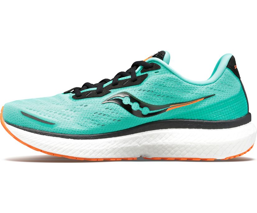 Saucony Triumph 19 Muške Cipele Za Hodanje Menta Narančaste | W2ZWMBAG