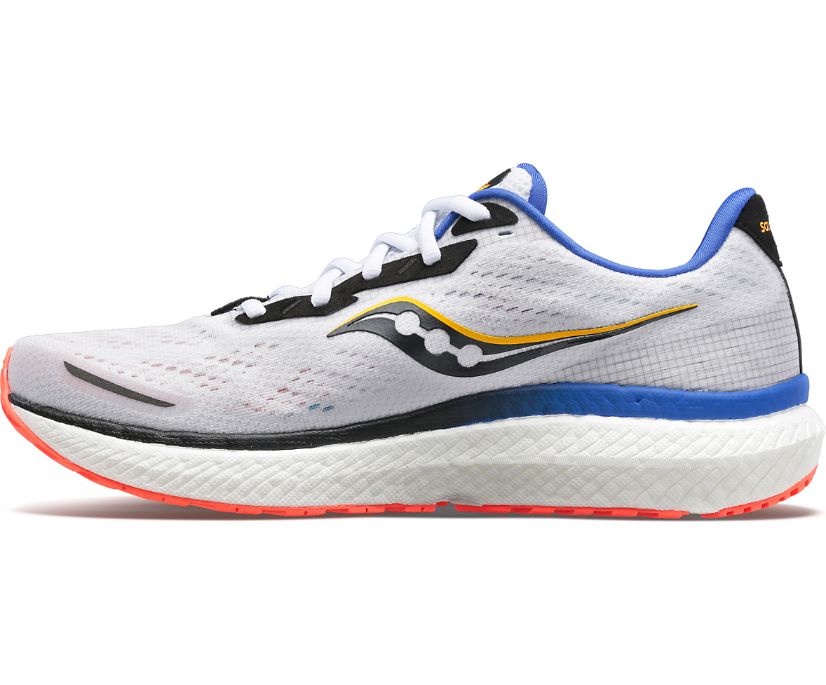 Saucony Triumph 19 Muške Tenisiće Bijele Narančaste | G4CZAEQL