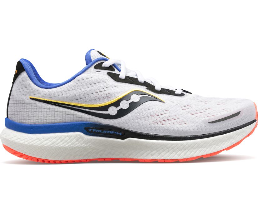 Saucony Triumph 19 Muške Tenisiće Bijele Narančaste | G4CZAEQL