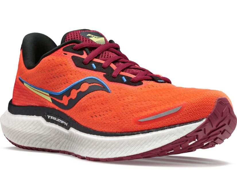 Saucony Triumph 19 Muške Tenisiće Crvene Narančaste | 8XLF3ENX