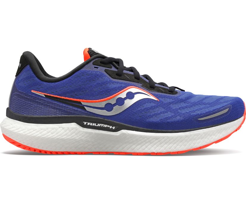 Saucony Triumph 19 Muške Tenisiće Plave Crvene | YV5D32WN