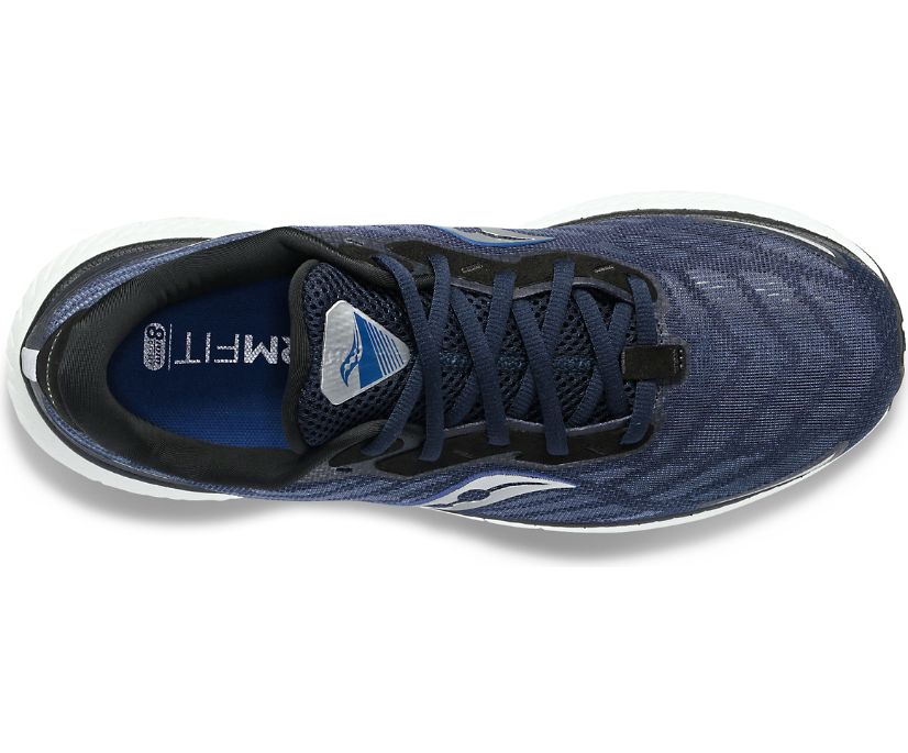 Saucony Triumph 19 Muške Tenisiće Tamnoplave Srebrne | EXZBVQ8N