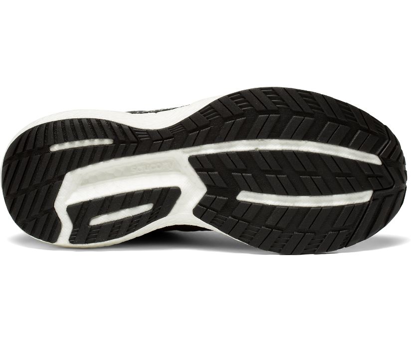 Saucony Triumph 19 Wide Ženske Cipele Crne Bijele | RCRUJDZ0