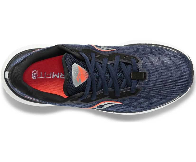 Saucony Triumph 19 Ženske Cipele Za Hodanje Tamnoplave Srebrne | IL3CW2ZW