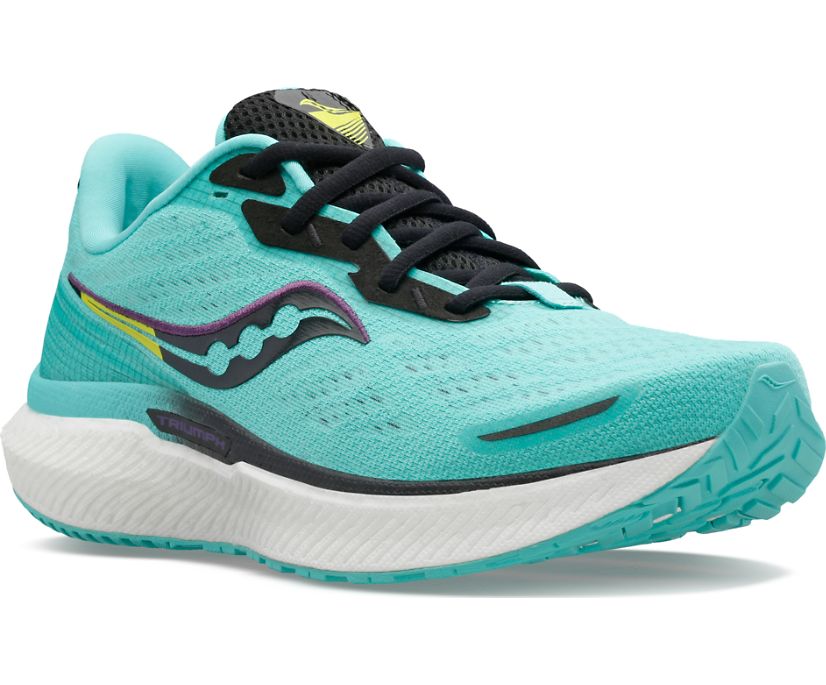 Saucony Triumph 19 Ženske Cipele Za Hodanje Menta Ljubičaste | KTXFH3EY