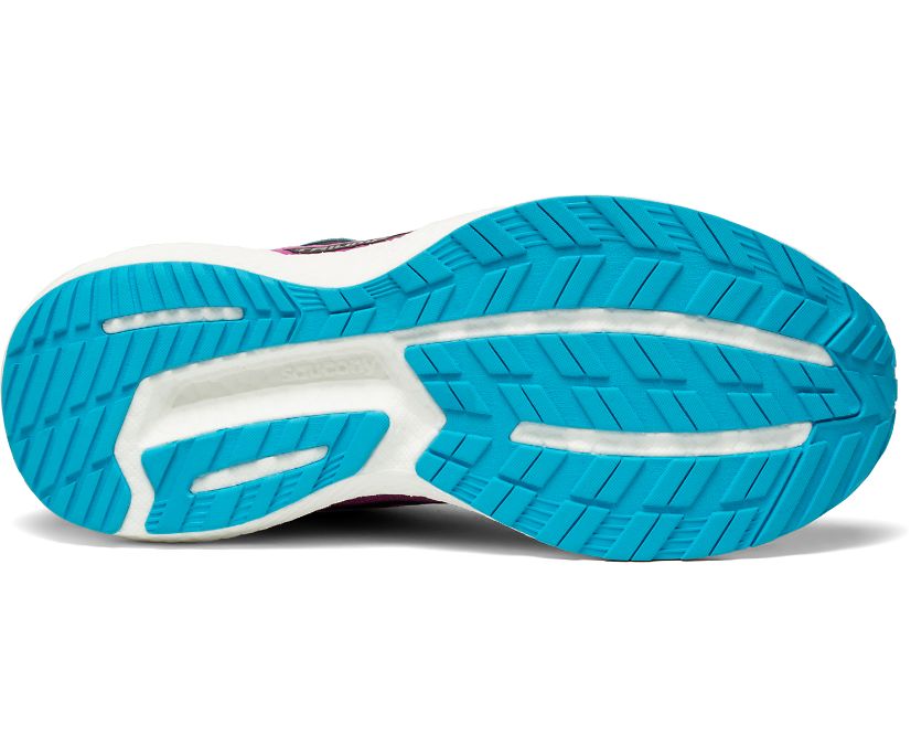 Saucony Triumph 19 Ženske Tenisiće Ljubičaste Plave | EUKAGU1I