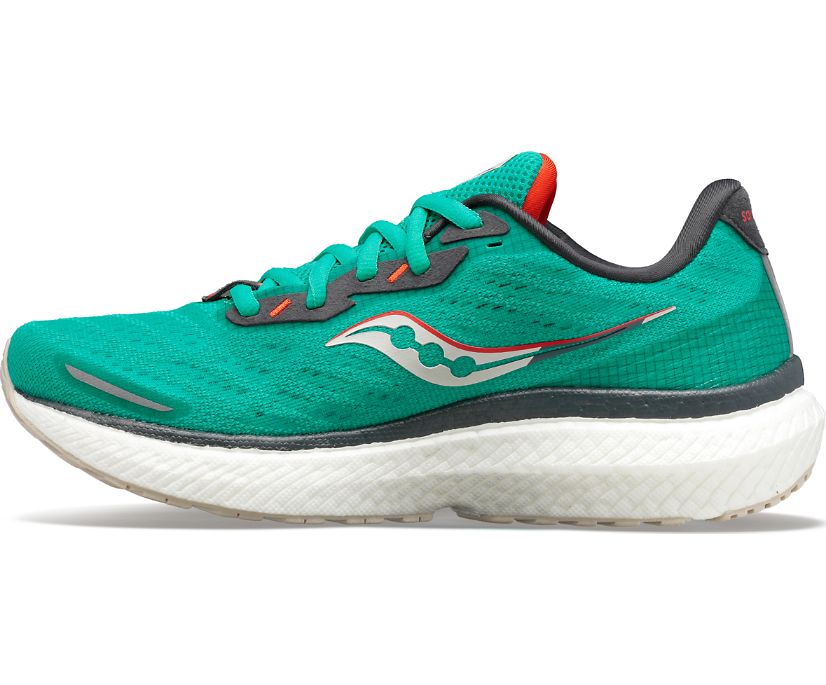 Saucony Triumph 19 Ženske Tenisiće Zelene Narančaste | OS072O3O