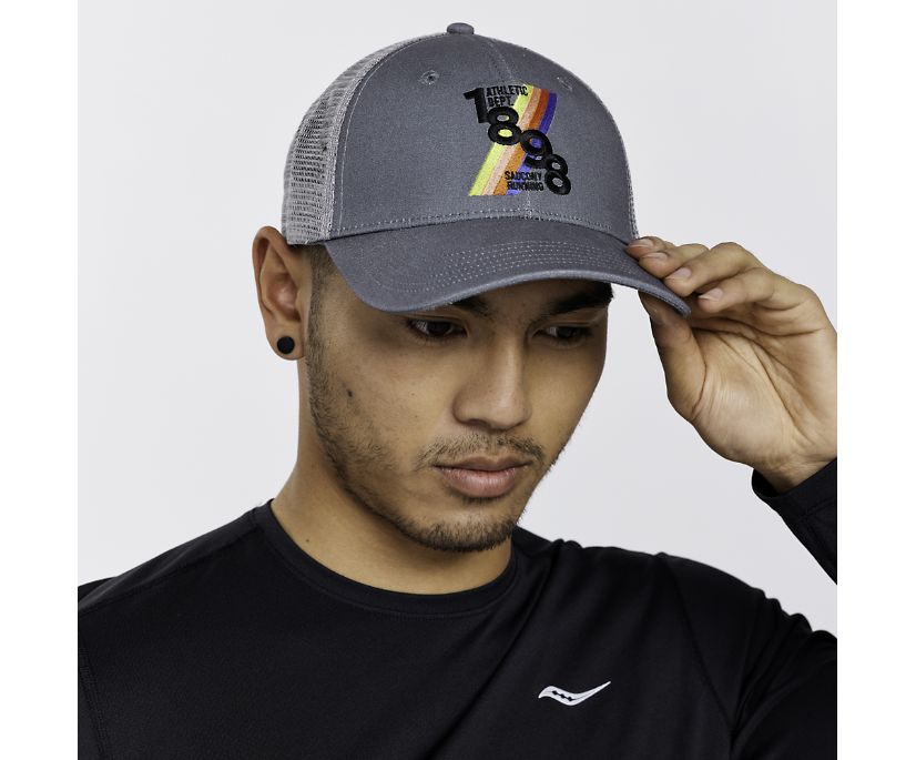 Saucony Trucker Hat Muške Šeširi Tamno Sive | OOTCE855