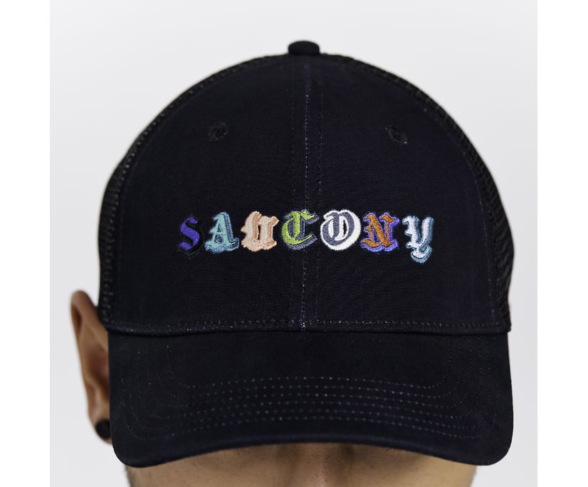 Saucony Trucker Hat Ženske Šeširi Crne | TJMBNA2L