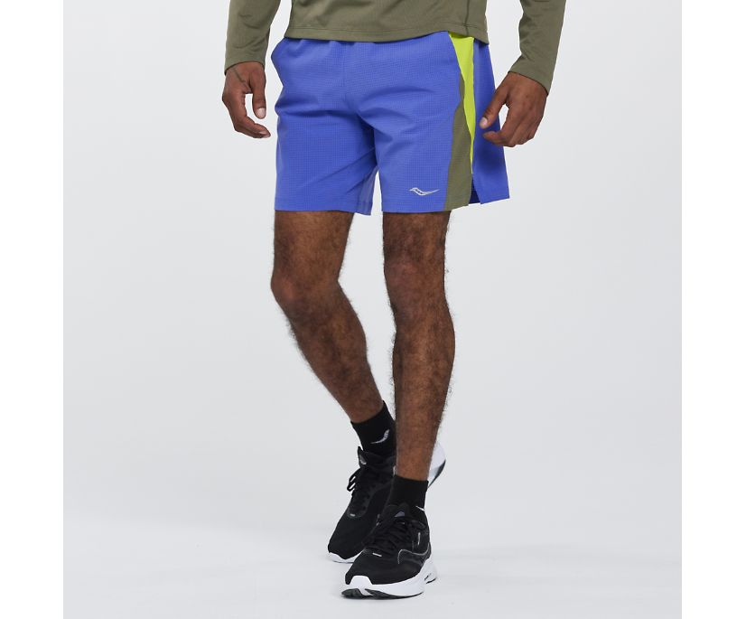 Saucony Wirebrush 7\' Short Muške Hlače Plave | PWQZM6YA