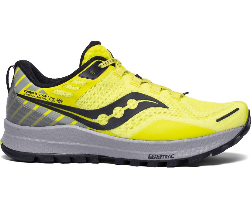 Saucony Xodus 11 Muške Cipele Za Planinarenje Žute Sive | MVVOQFHY