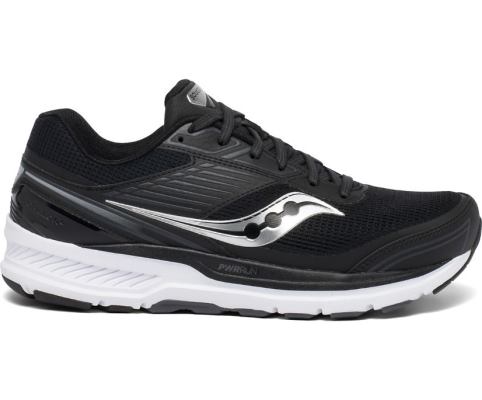 Saucony Echelon 8 Wide Muške Cipele Crne Bijele | 4LQLKDIM