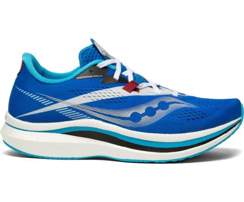 Saucony Endorphin Pro 2 Muške Tenisiće Kraljevska Plava Bijele | E3V1WWGZ