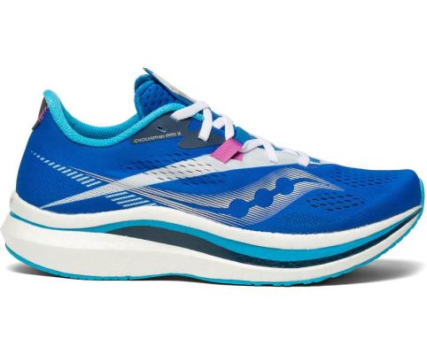 Saucony Endorphin Pro 2 Ženske Tenisiće Kraljevska Plava Bijele | WABDTKBY