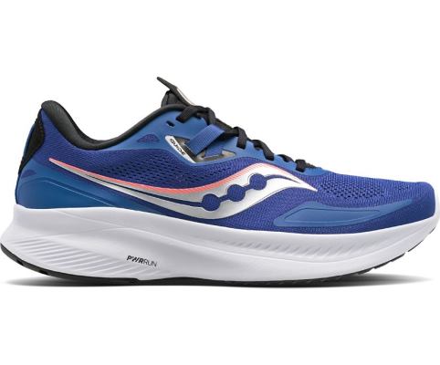 Saucony Guide 15 Muške Cipele Za Hodanje Plave Crne | 8XV1QS71