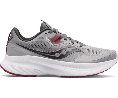 Saucony Guide 15 Ženske Tenisiće Sive Bordo | 9P6RF33N