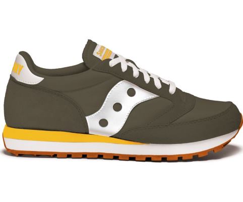 Saucony Jazz 81 Muške Cipele Maslinasto Zelene Bijele Žute | 0UPC5FMN