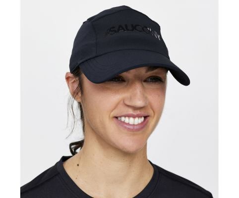 Saucony Outpace Hat Ženske Šeširi Crne | 7MPGNGF0