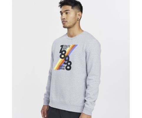 Saucony Rested Crewneck Muške Tops Svijetlo Sive | 7H5IPZ10