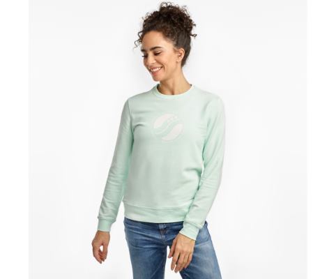 Saucony Rested Crewneck Ženske Tops Plave | NLYJ4VSU