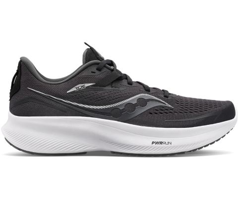 Saucony Ride 15 Wide Ženske Tenisiće Crne Bijele | B027LISJ