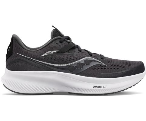 Saucony Ride 15 Ženske Tenisiće Crne Bijele | QQJR2FF5