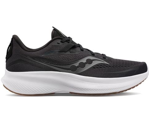 Saucony Ride 15 Ženske Tenisiće Crne Srebrne | 5AZ648SA