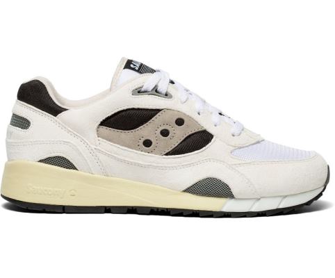 Saucony Shadow 6000 Muške Cipele Bijele Crne Sive | UPIBU2LA