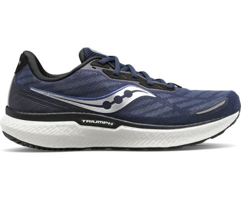 Saucony Triumph 19 Muške Cipele Za Hodanje Tamnoplave Srebrne | 1LNOWSQ7