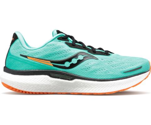 Saucony Triumph 19 Muške Cipele Za Hodanje Menta Narančaste | W2ZWMBAG