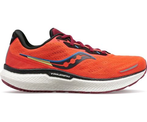 Saucony Triumph 19 Muške Tenisiće Crvene Narančaste | 8XLF3ENX